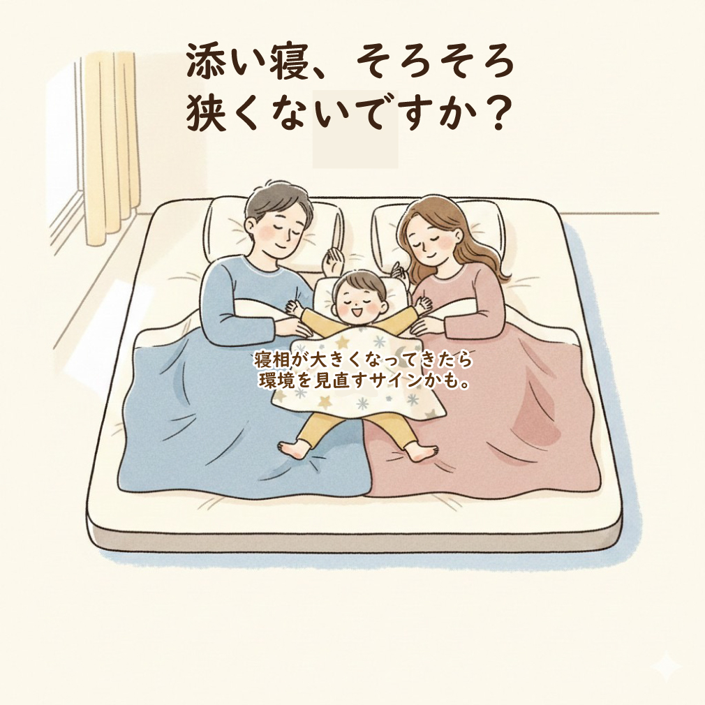 子どもの寝相が激しくなってきたら要注意｜眠りの質が落ちるサインかもしれません